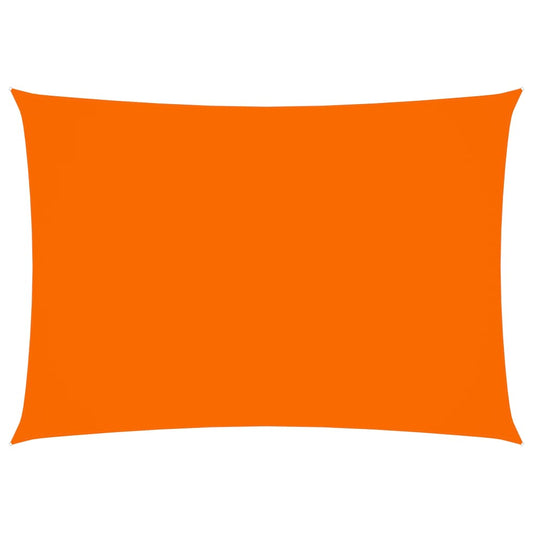 Berkfield Sunshade Sail Oxford Fabric Rectangular 2.5x4.5 m Orange