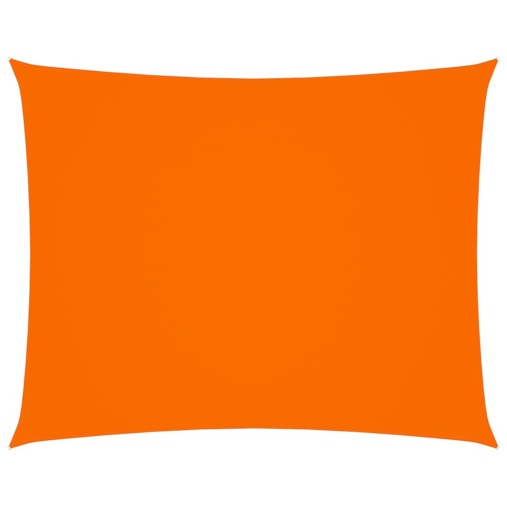 Berkfield Sunshade Sail Oxford Fabric Rectangular 3.5x4.5 m Orange