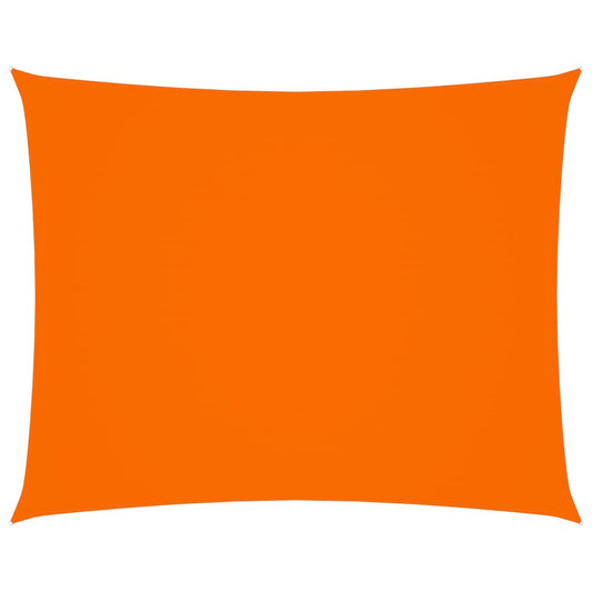 Berkfield Sunshade Sail Oxford Fabric Rectangular 3.5x4.5 m Orange