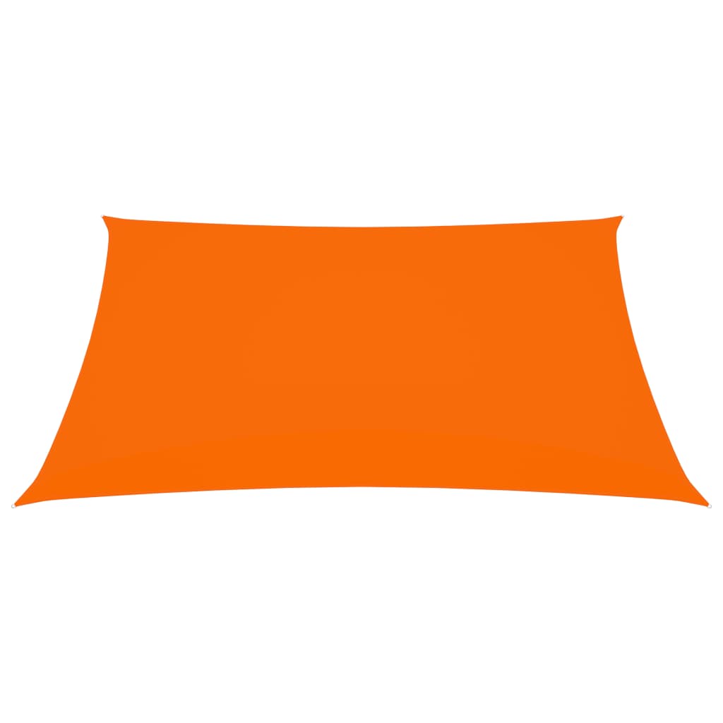 Berkfield Sunshade Sail Oxford Fabric Rectangular 3.5x4.5 m Orange