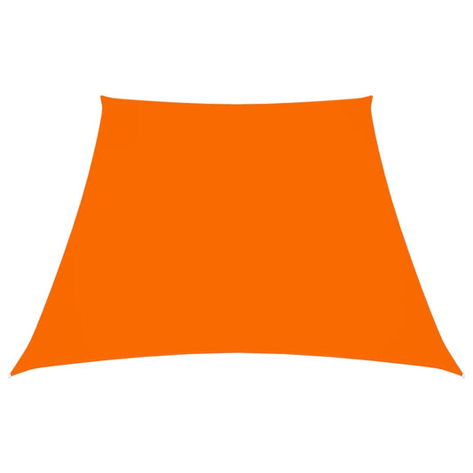 Berkfield Sunshade Sail Oxford Fabric Trapezium 2/4x3 m Orange