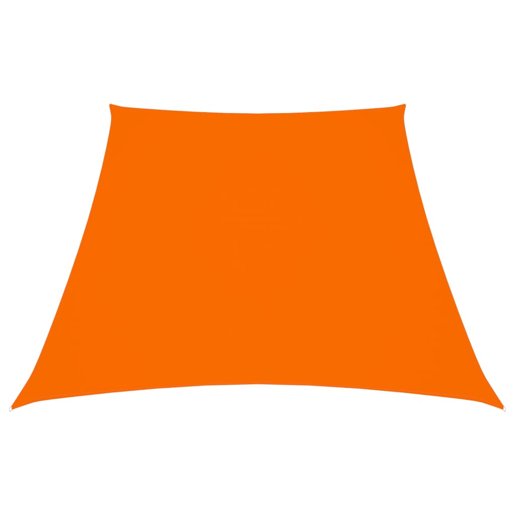 Berkfield Sunshade Sail Oxford Fabric Trapezium 3/4x3 m Orange