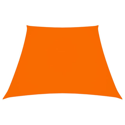 Berkfield Sunshade Sail Oxford Fabric Trapezium 3/4x3 m Orange