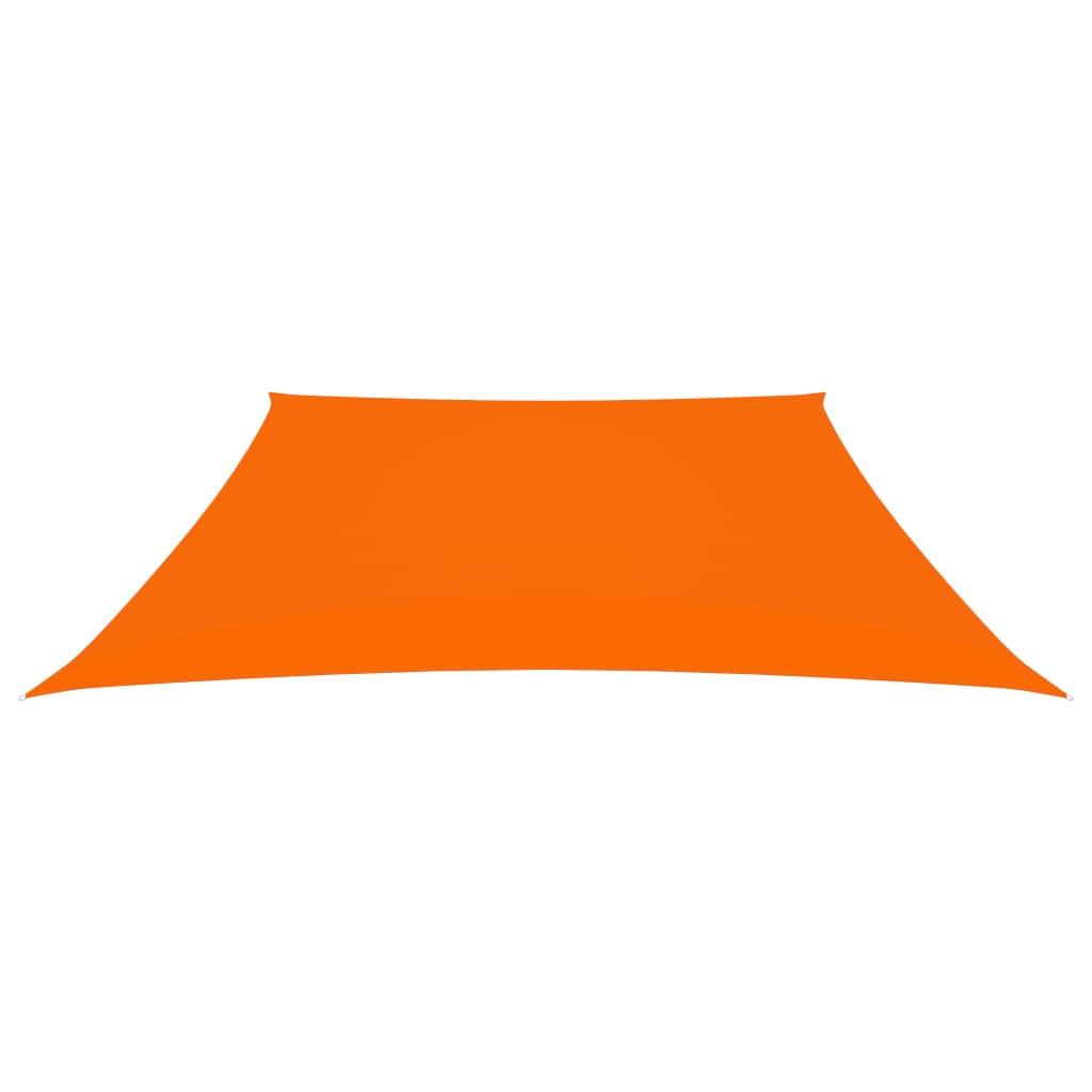 Berkfield Sunshade Sail Oxford Fabric Trapezium 3/4x3 m Orange