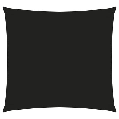 Berkfield Sunshade Sail Oxford Fabric Square 2x2 m Black