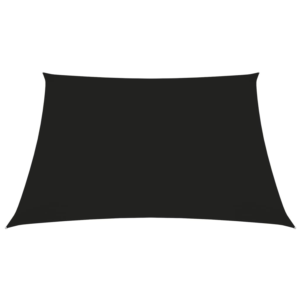 Berkfield Sunshade Sail Oxford Fabric Square 2x2 m Black