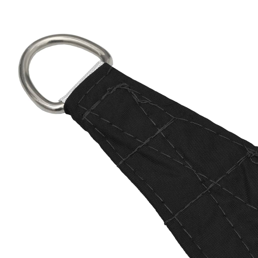 Berkfield Sunshade Sail Oxford Fabric Square 2x2 m Black
