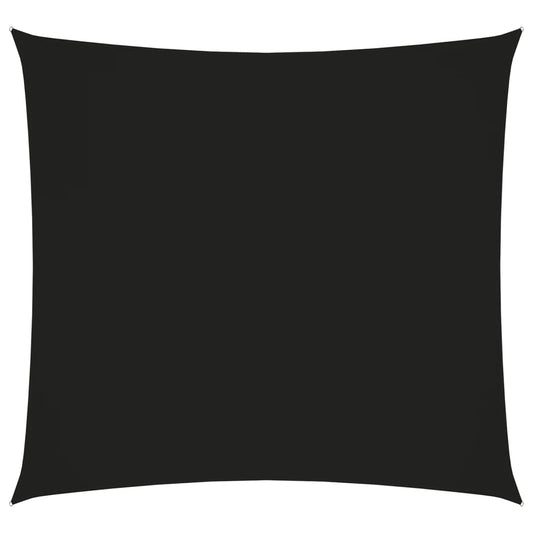 Berkfield Sunshade Sail Oxford Fabric Square 3x3 m Black