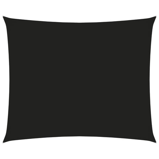 Berkfield Sunshade Sail Oxford Fabric Rectangular 2x3 m Black