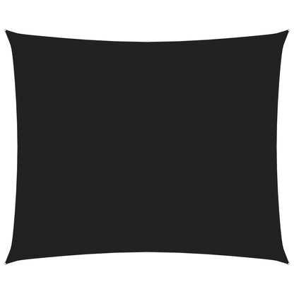 Berkfield Sunshade Sail Oxford Fabric Rectangular 2.5x3.5 m Black