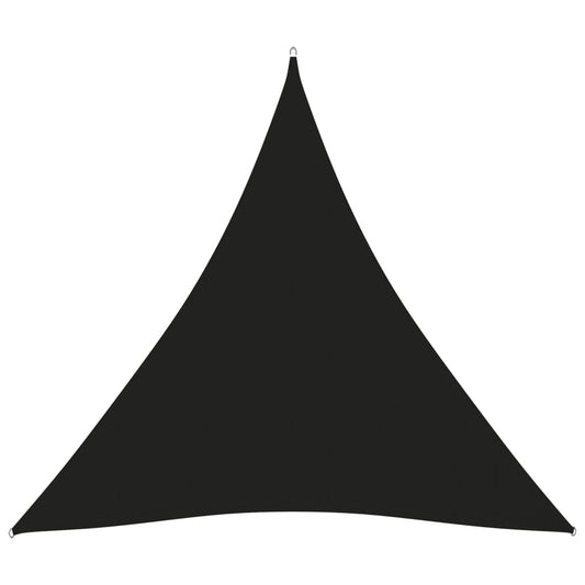 Berkfield Sunshade Sail Oxford Fabric Triangular 3x3x3 m Black