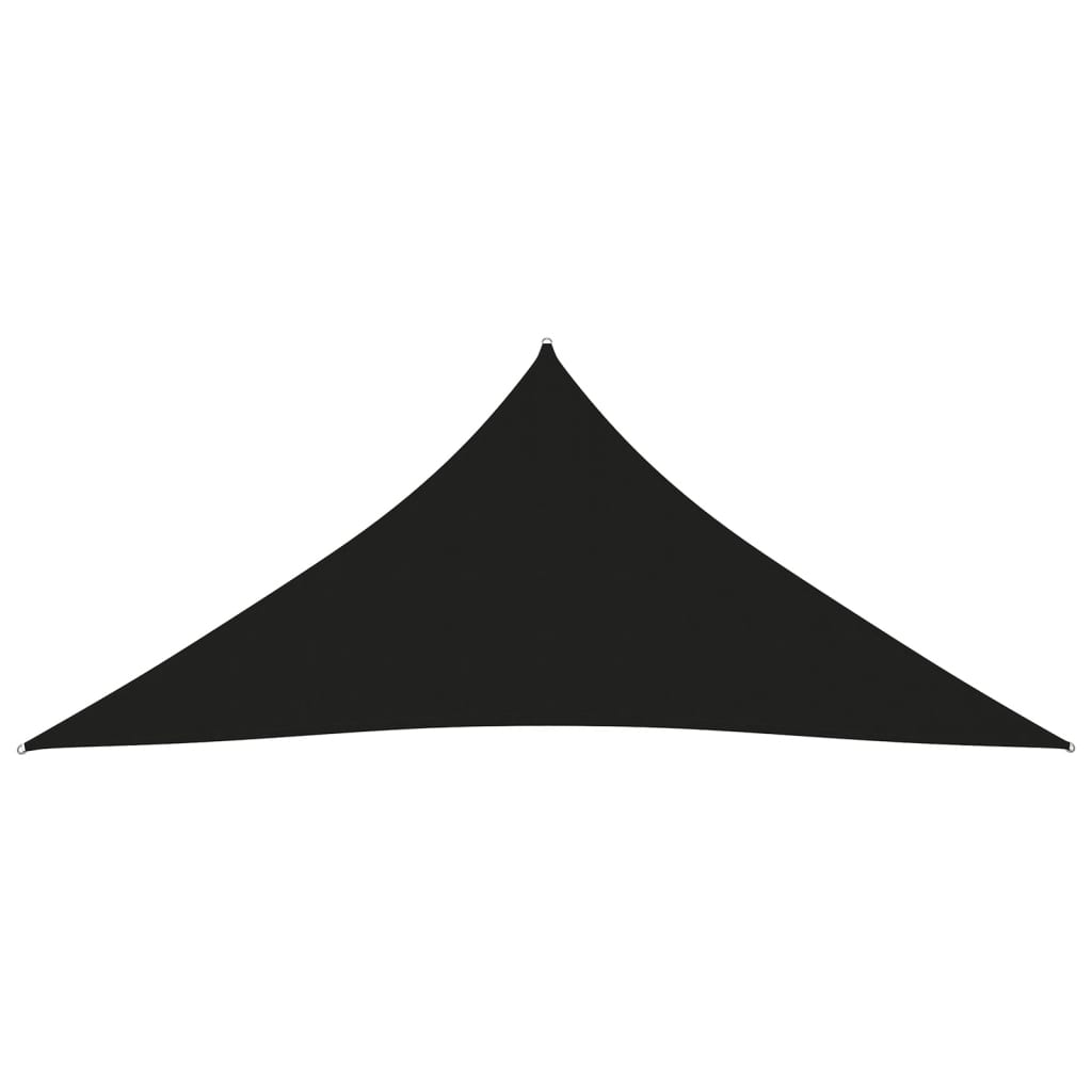 Berkfield Sunshade Sail Oxford Fabric Triangular 3x3x3 m Black