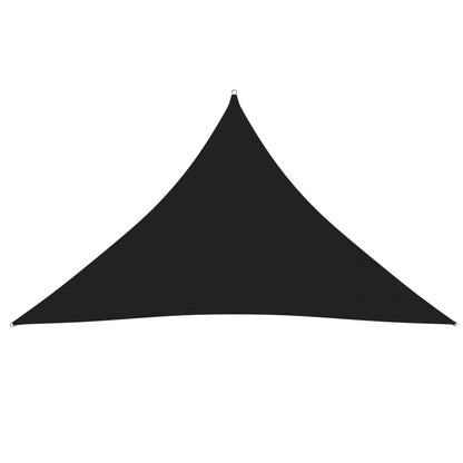 Berkfield Sunshade Sail Oxford Fabric Triangular 3x3x4.24 m Black