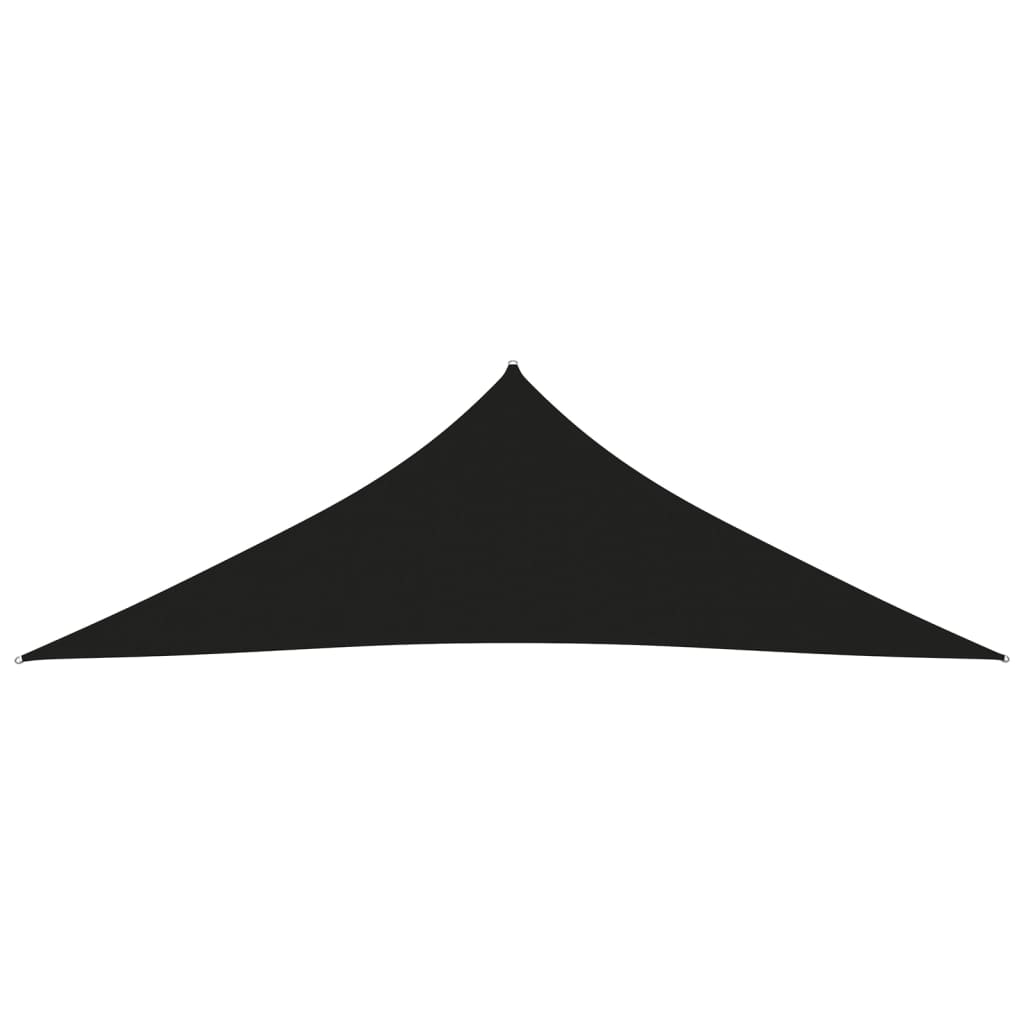 Berkfield Sunshade Sail Oxford Fabric Triangular 4x4x5.8 m Black