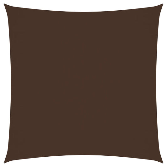 Berkfield Sunshade Sail Oxford Fabric Square 4.5x4.5 m Brown