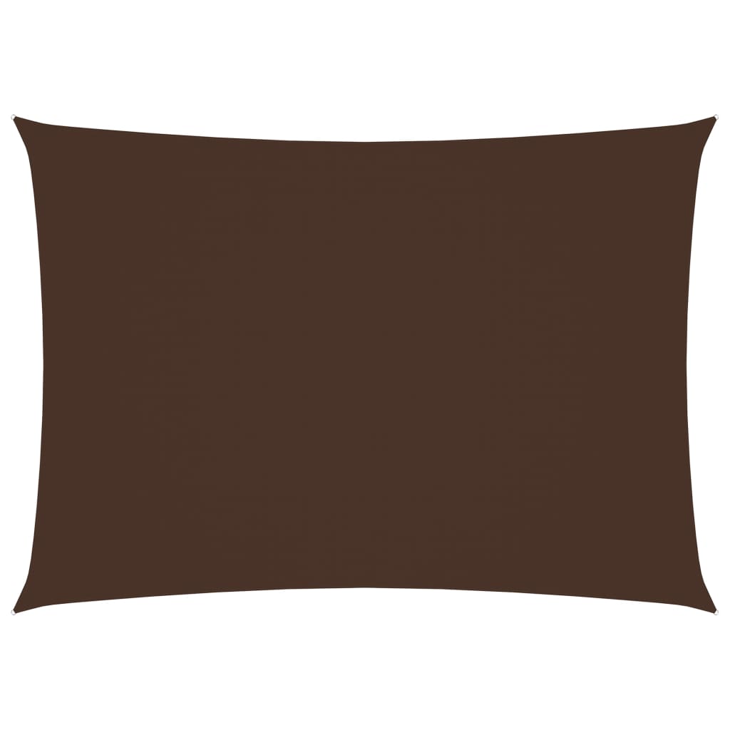 Berkfield Sunshade Sail Oxford Fabric Rectangular 2x4.5 m Brown