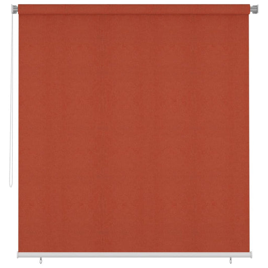 Berkfield Outdoor Roller Blind 220x230 cm Terracotta HDPE