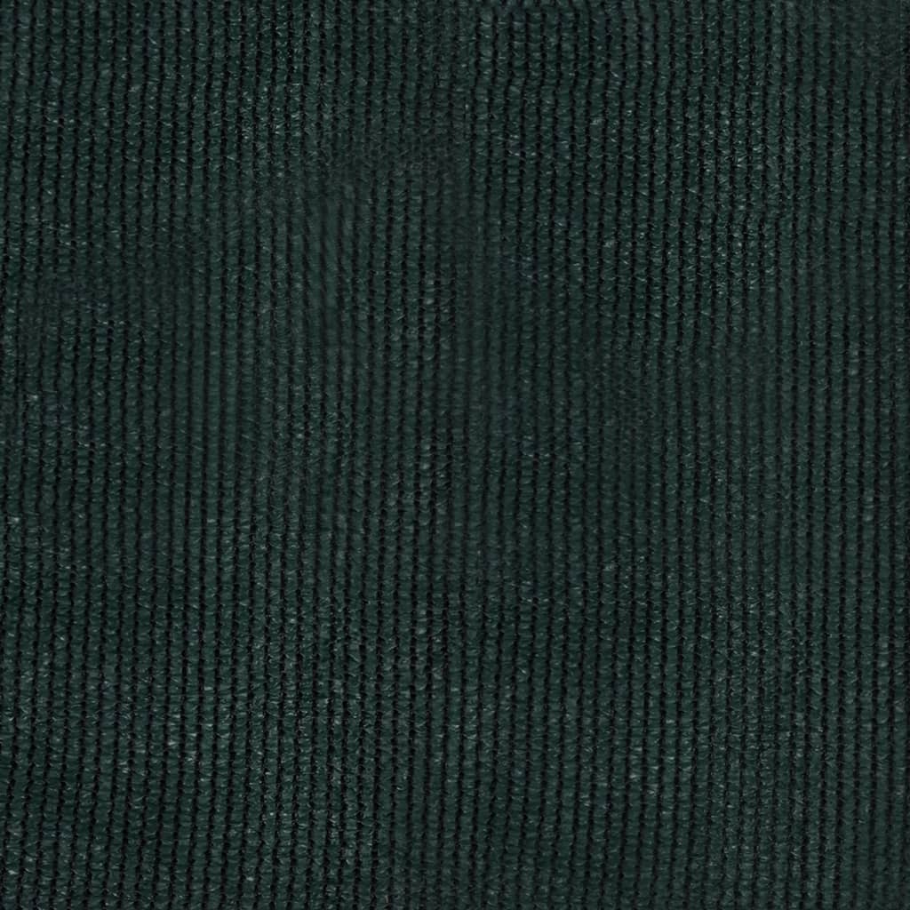 Berkfield Outdoor Roller Blind 100x140 cm Dark Green HDPE
