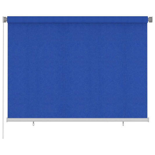Berkfield Outdoor Roller Blind 200x140 cm Blue HDPE