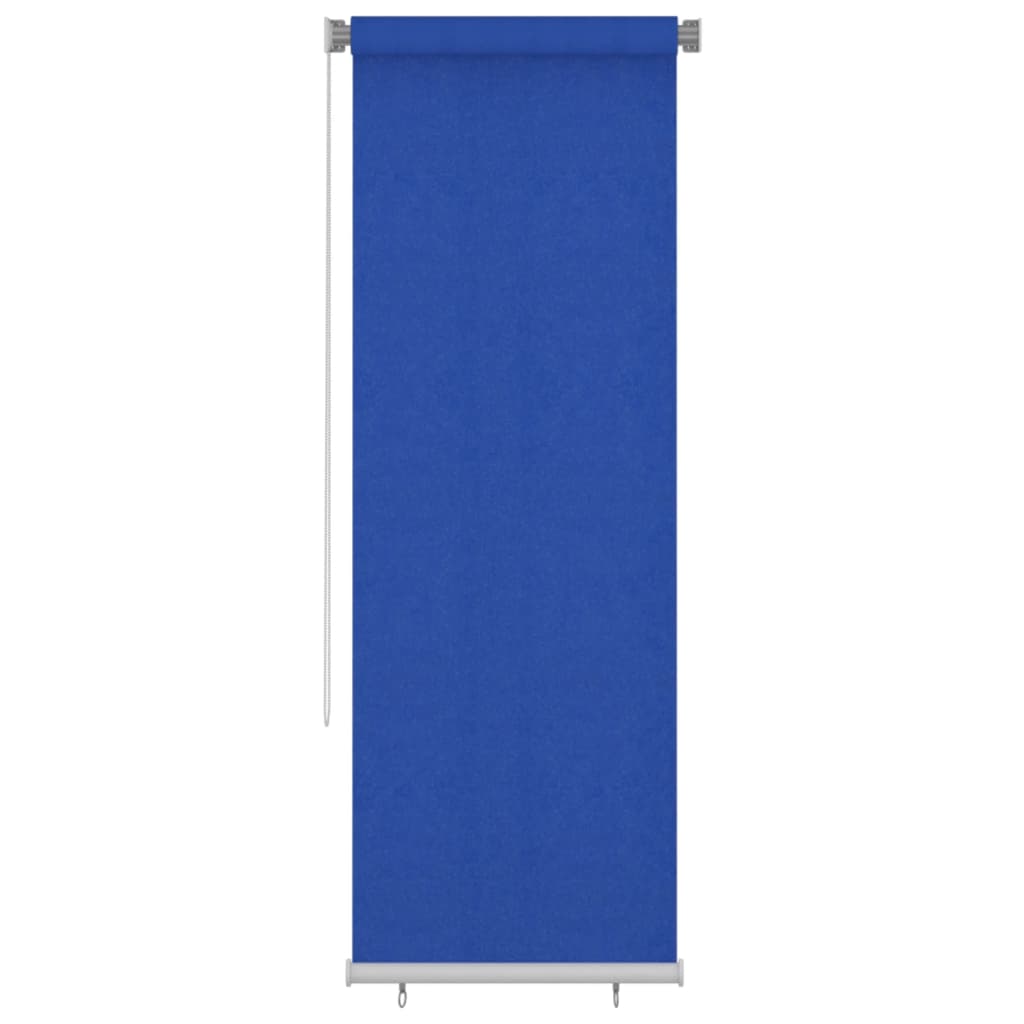 Berkfield Outdoor Roller Blind 80x230 cm Blue HDPE