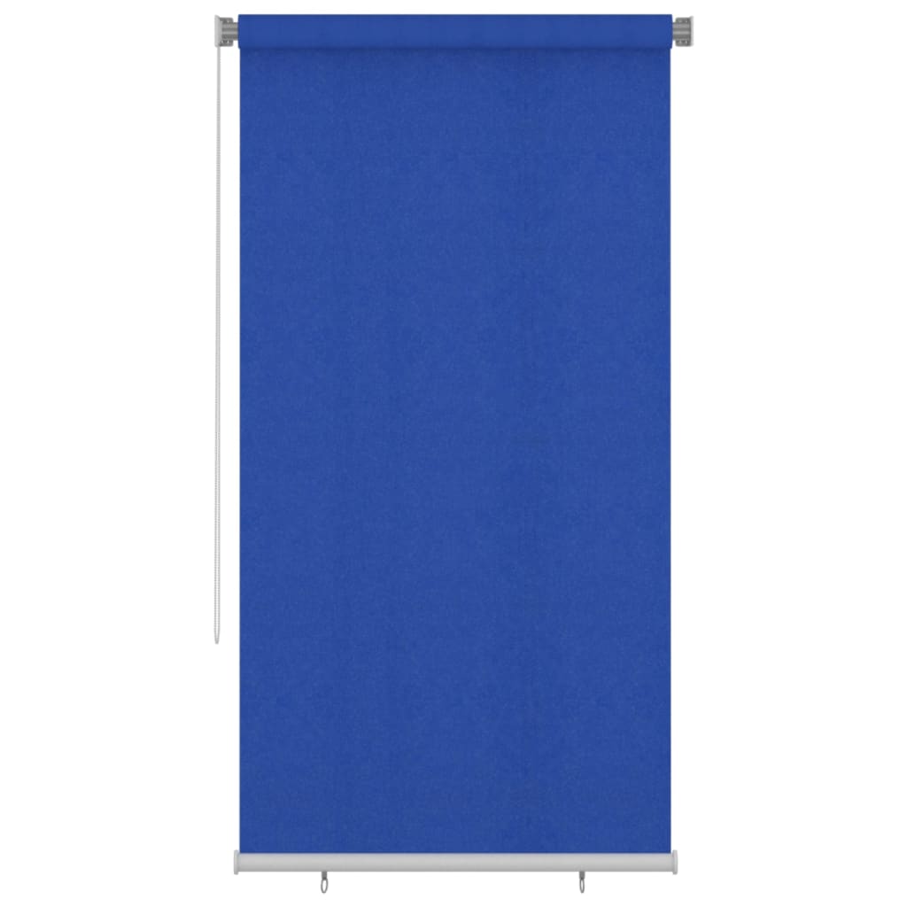 Berkfield Outdoor Roller Blind 120x230 cm Blue HDPE