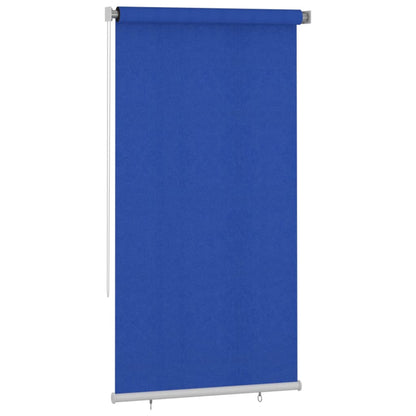 Berkfield Outdoor Roller Blind 120x230 cm Blue HDPE