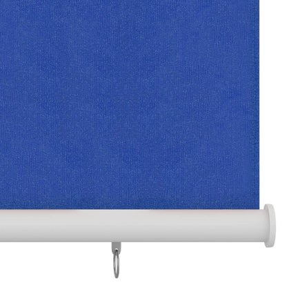 Berkfield Outdoor Roller Blind 120x230 cm Blue HDPE
