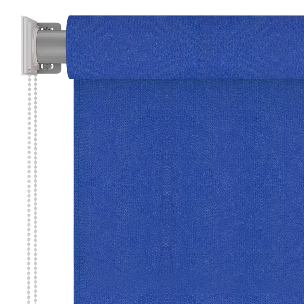 Berkfield Outdoor Roller Blind 120x230 cm Blue HDPE