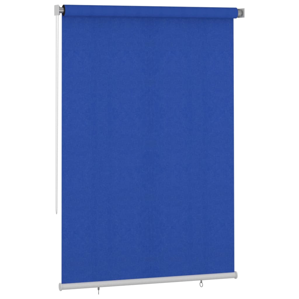 Berkfield Outdoor Roller Blind 160x230 cm Blue HDPE