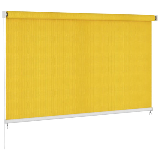 Berkfield Outdoor Roller Blind 240x140 cm Yellow