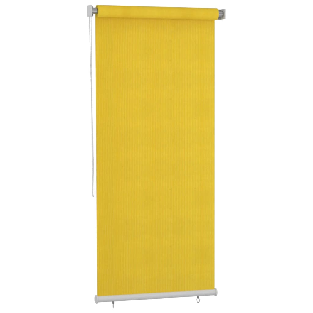Berkfield Outdoor Roller Blind 100x230 cm Yellow