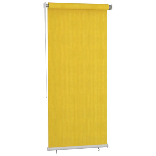 Berkfield Outdoor Roller Blind 100x230 cm Yellow