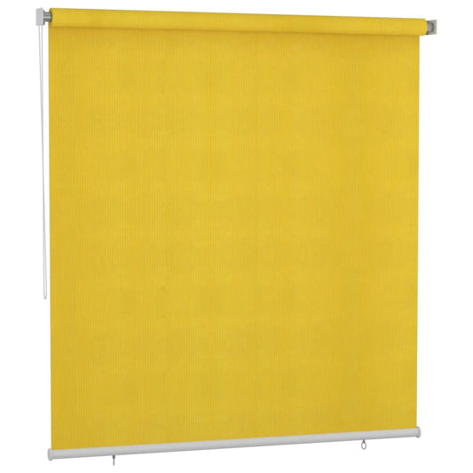 Berkfield Outdoor Roller Blind 220x230 cm Yellow