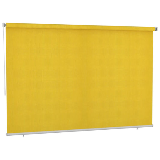 Berkfield Outdoor Roller Blind 350x230 cm Yellow