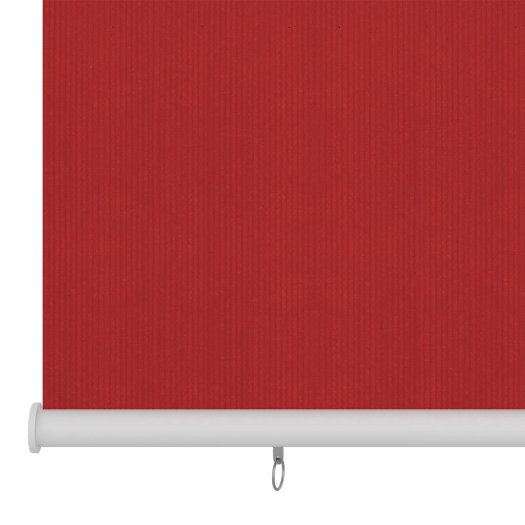 Berkfield Outdoor Roller Blind 60x230 cm Red HDPE