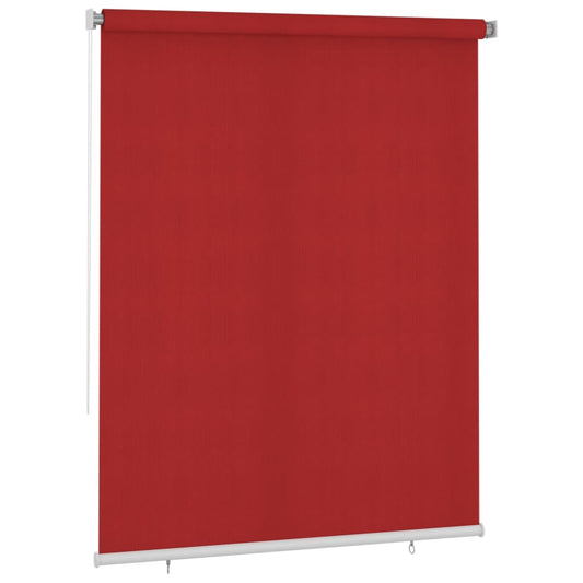 Berkfield Outdoor Roller Blind 180x230 cm Red