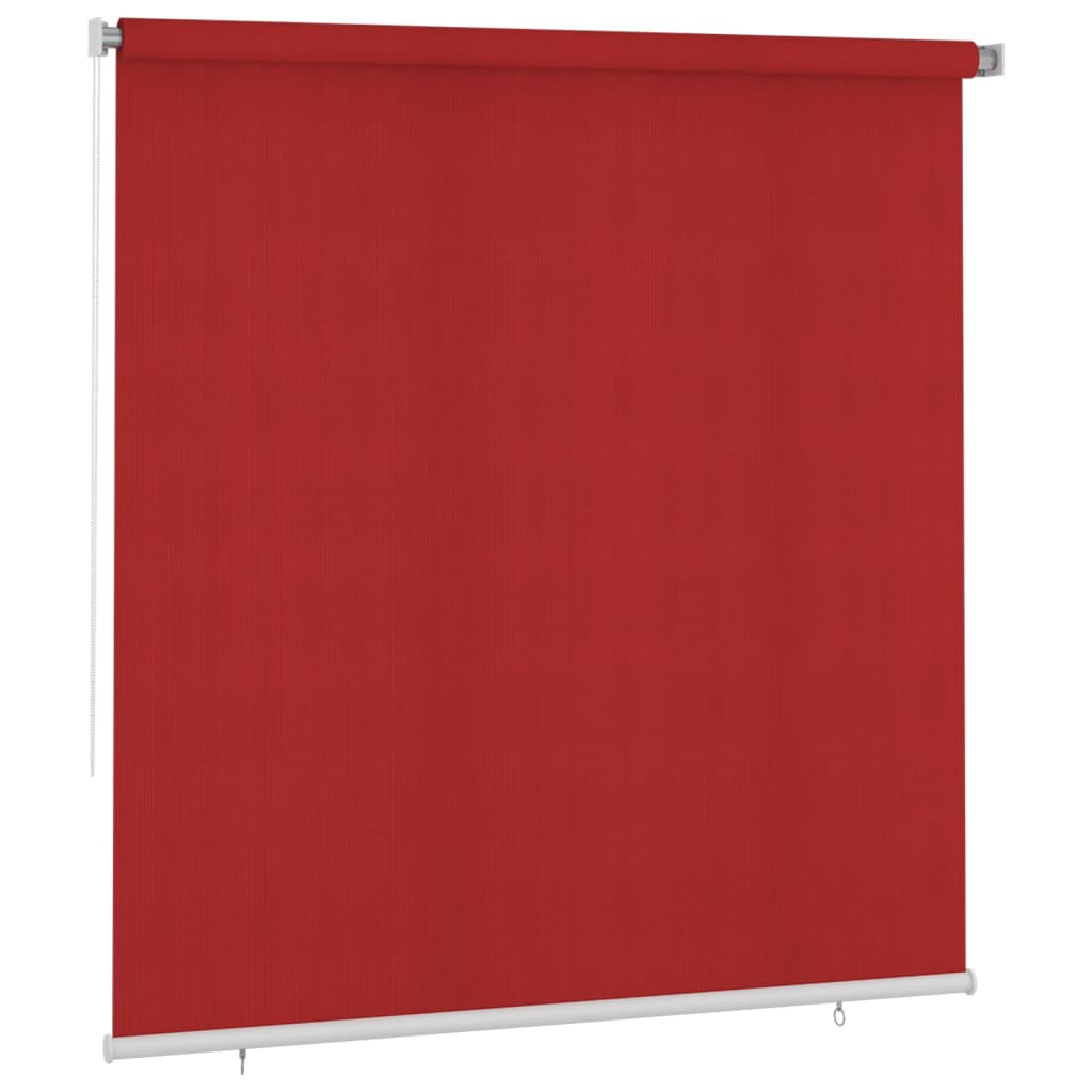 Berkfield Outdoor Roller Blind 220x230 cm Red