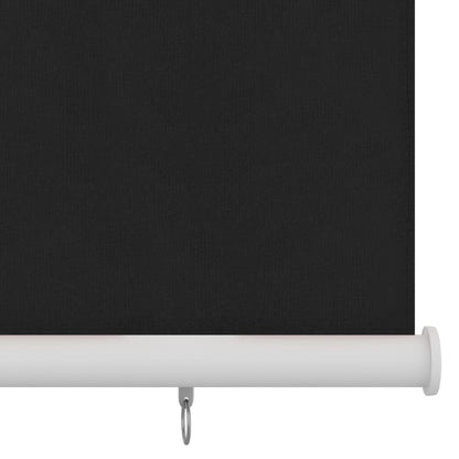 Berkfield Outdoor Roller Blind 120x140 cm Black