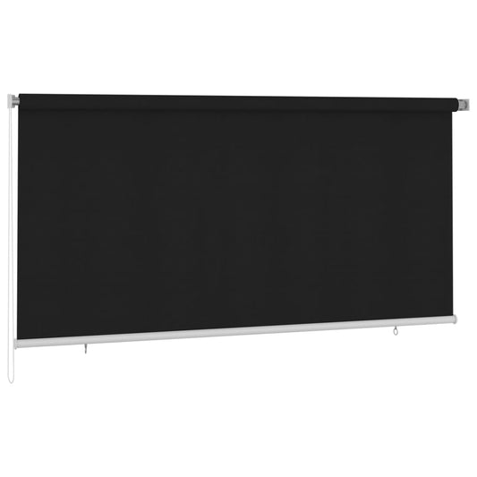 Berkfield Outdoor Roller Blind 300x140 cm Black