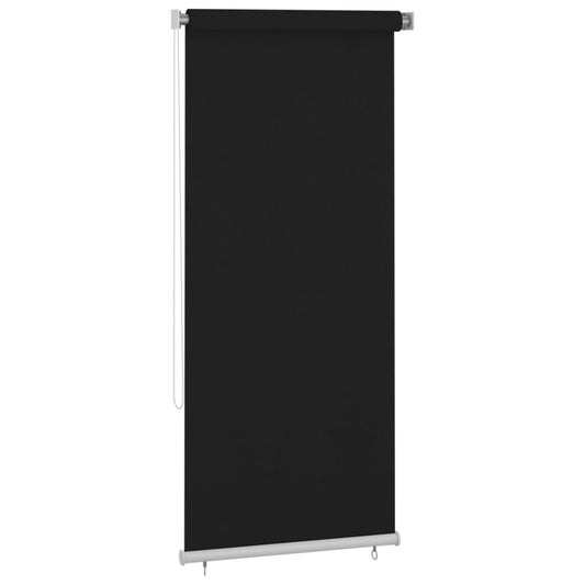 Berkfield Outdoor Roller Blind 100x230 cm Black