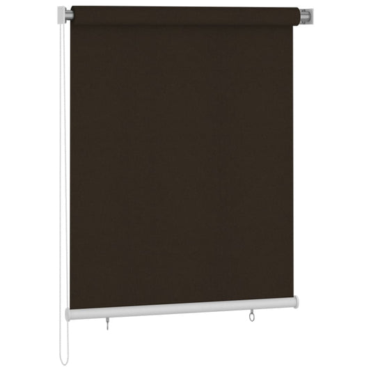 Berkfield Outdoor Roller Blind 120x140 cm Brown