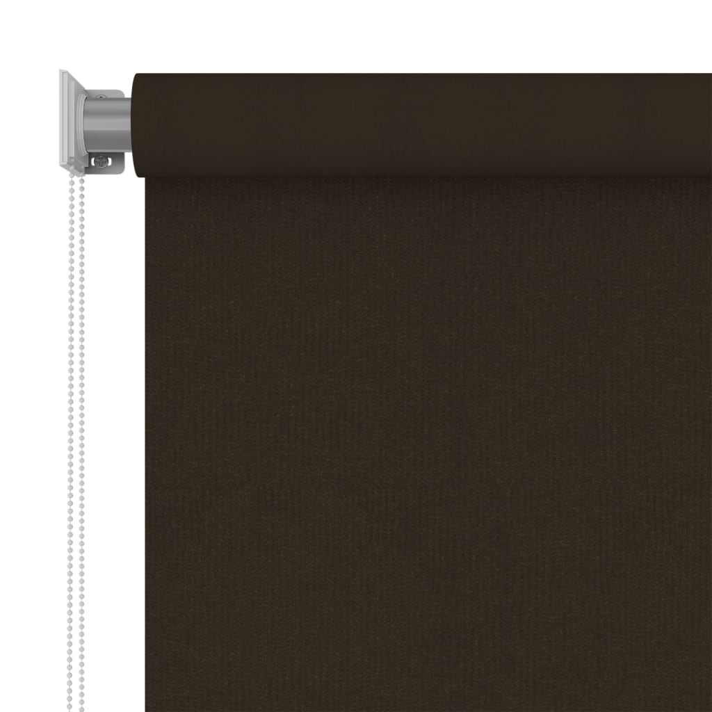 Berkfield Outdoor Roller Blind 120x140 cm Brown