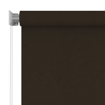 Berkfield Outdoor Roller Blind 120x140 cm Brown