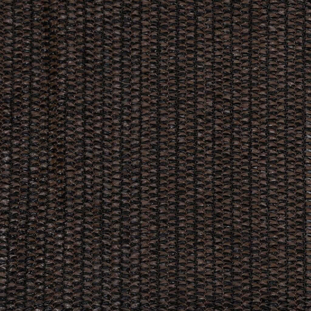 Berkfield Outdoor Roller Blind 120x140 cm Brown