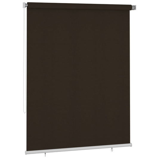 Berkfield Outdoor Roller Blind 180x230 cm Brown