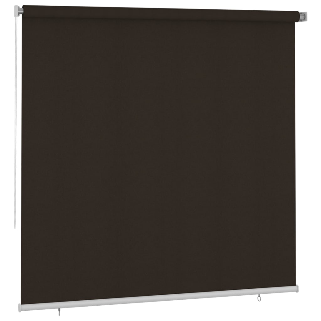 Berkfield Outdoor Roller Blind 240x230 cm Brown