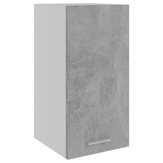 Berkfield Hanging Cabinet Concrete Grey 29.5x31x60 cm Engineered Wood