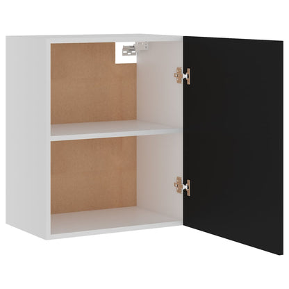 Berkfield Hanging Cabinet Black 50x31x60 cm Engineered Wood