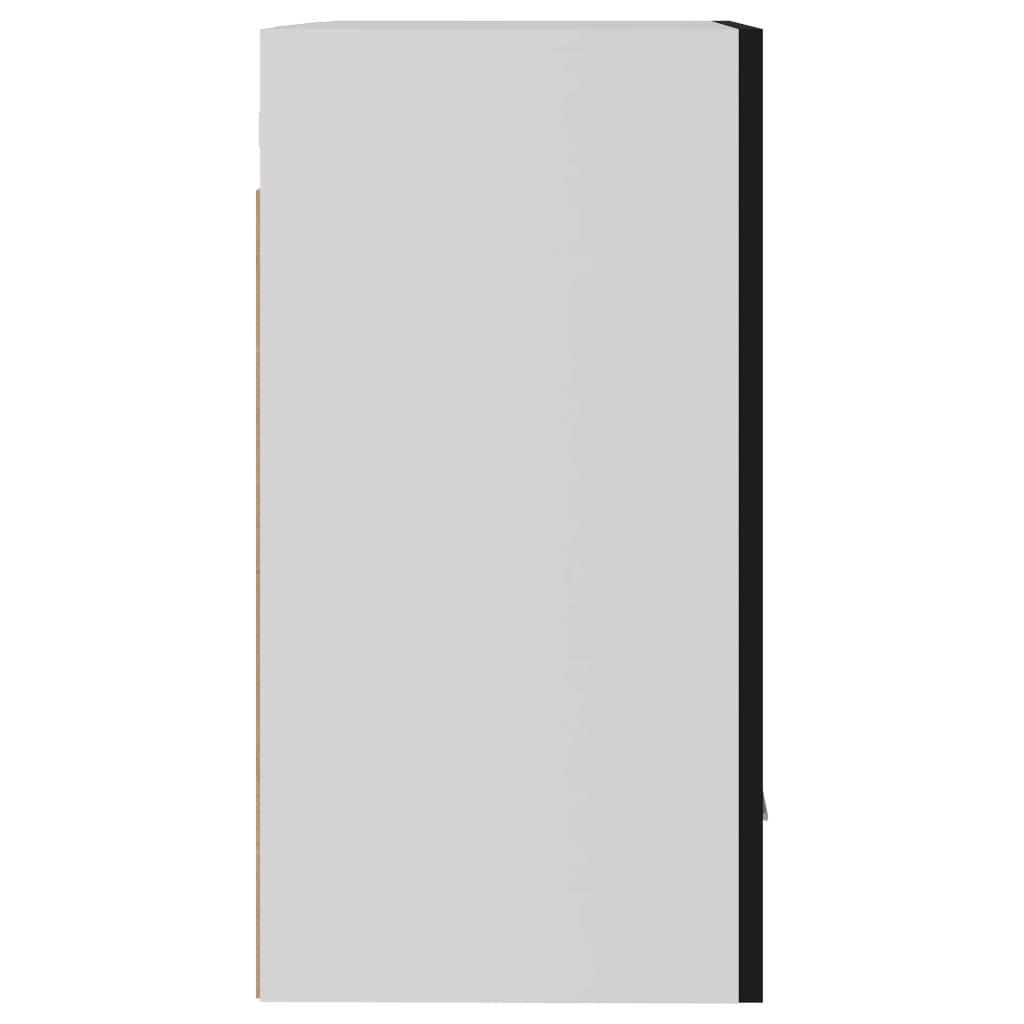 Berkfield Hanging Cabinet Black 50x31x60 cm Engineered Wood