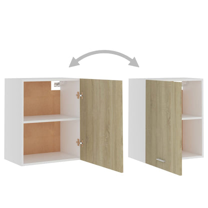 Berkfield Hanging Cabinet Sonoma Oak 50x31x60 cm Engineered Wood